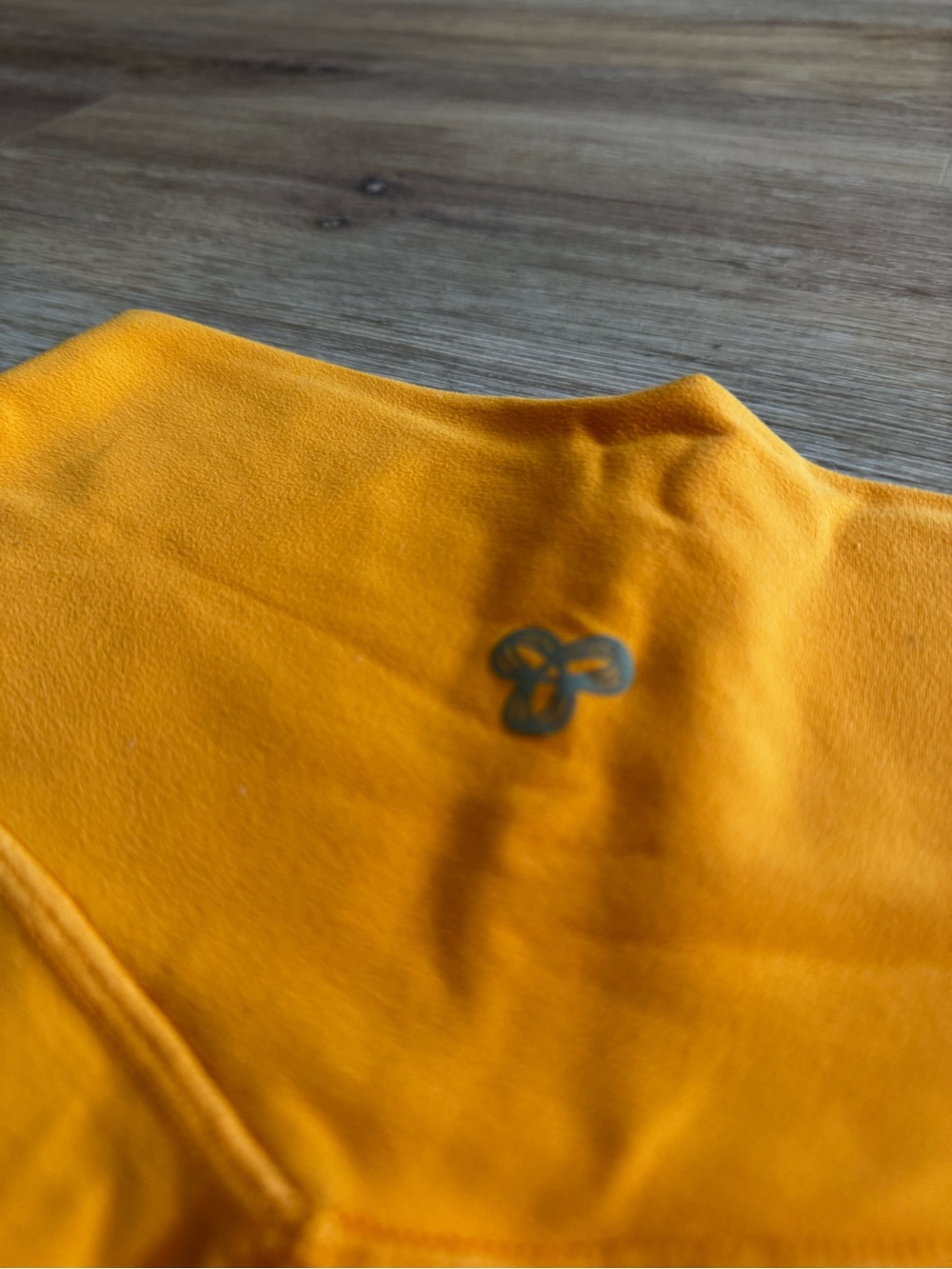 Aritzia Bright Orange High-Waist Athletic Shorts - Picture 6 of 6
